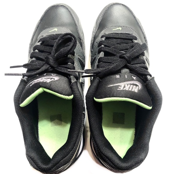 NEON GREEN NIKE AIR MAX COMMAND C-BLACK GREEN - Picture 10 of 13